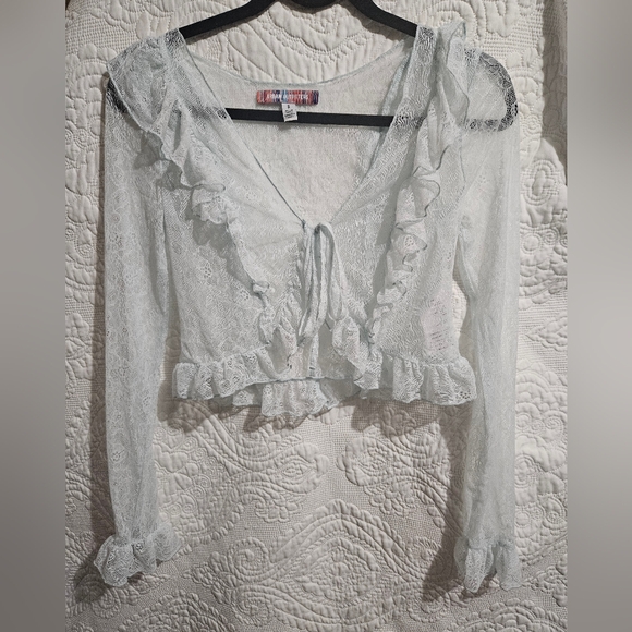 Urban Outfitters Lace Top - Picture 1 of 4